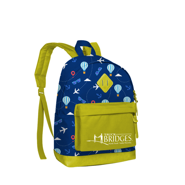 Custom Kids Backpack with Front Zippered Pocket