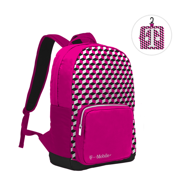 Custom Printed Premium Backpack with Front Zipper Pocket
