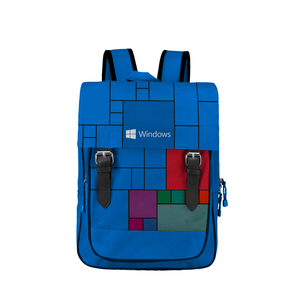 Printed Premium Gift Backpack with Dual Front Strap