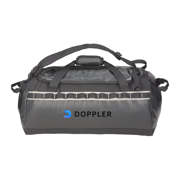 Carry-On Black Duffle Bag with Backpack Straps
