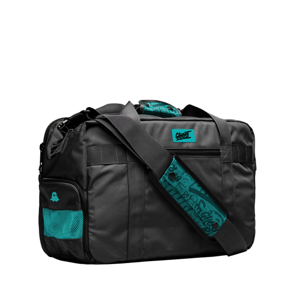 Waterproof Nylon Duffle Bag with Both Front and Side Zipper Pockets