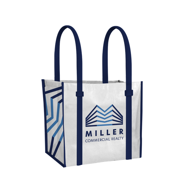 Custom Laminated PP Woven Delivery Tote