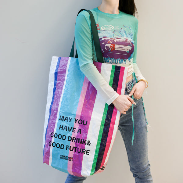 Custom Extra Giant PP Woven Tote Bag