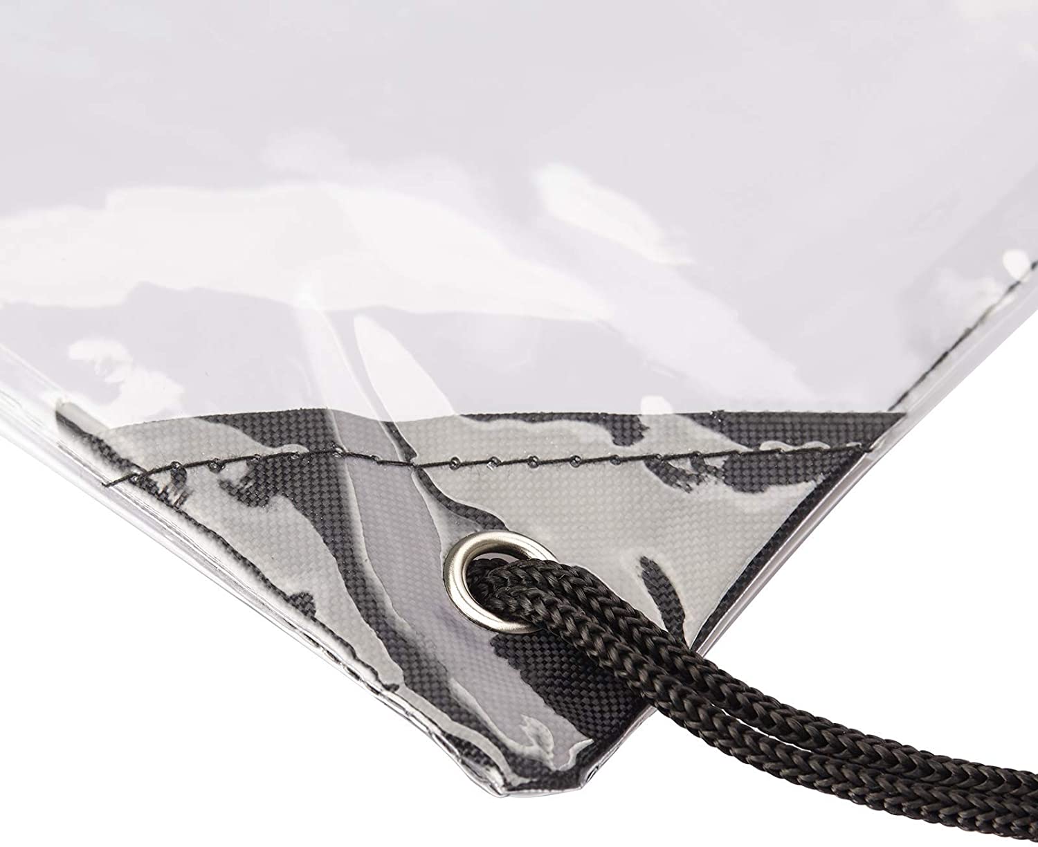 Custom Clear Drawstring Backpack