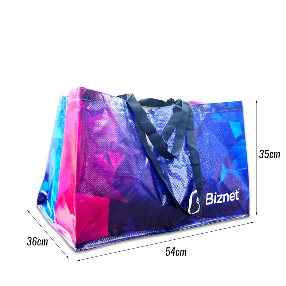 Custom Giant Laminated Grocery Tote